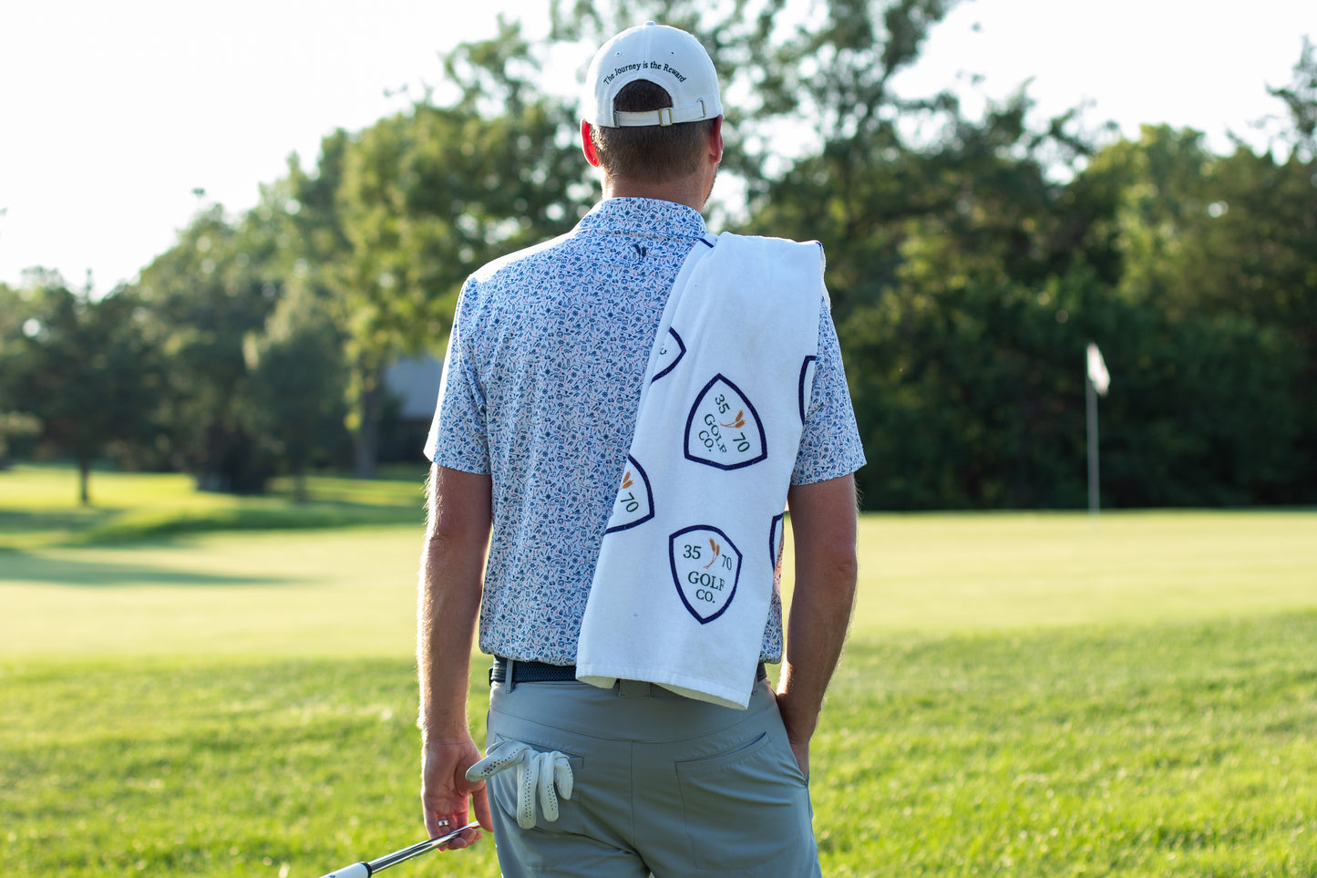 35x70 Golf Co. Dancing Caddy Towel