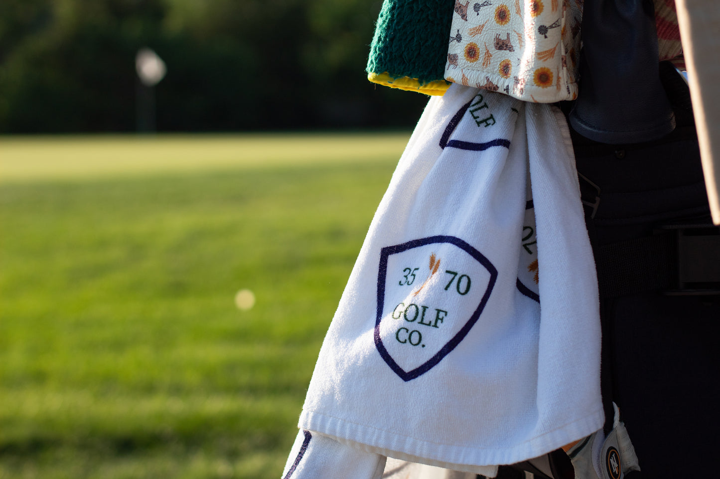 35x70 Golf Co. Dancing Caddy Towel