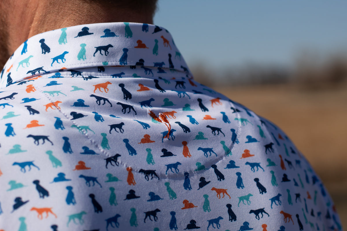 Hard Workin' Dog Men's Polo