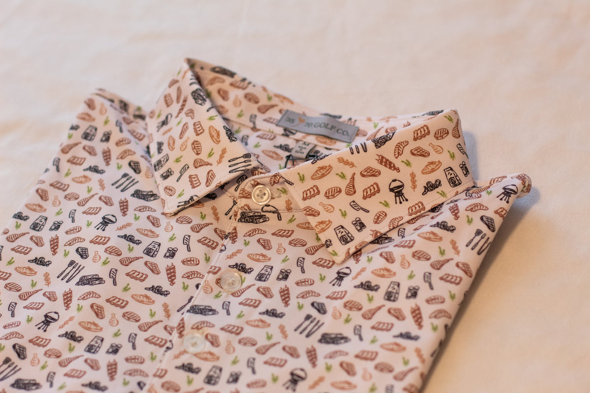 Bar-B-Q'n Men's Polo