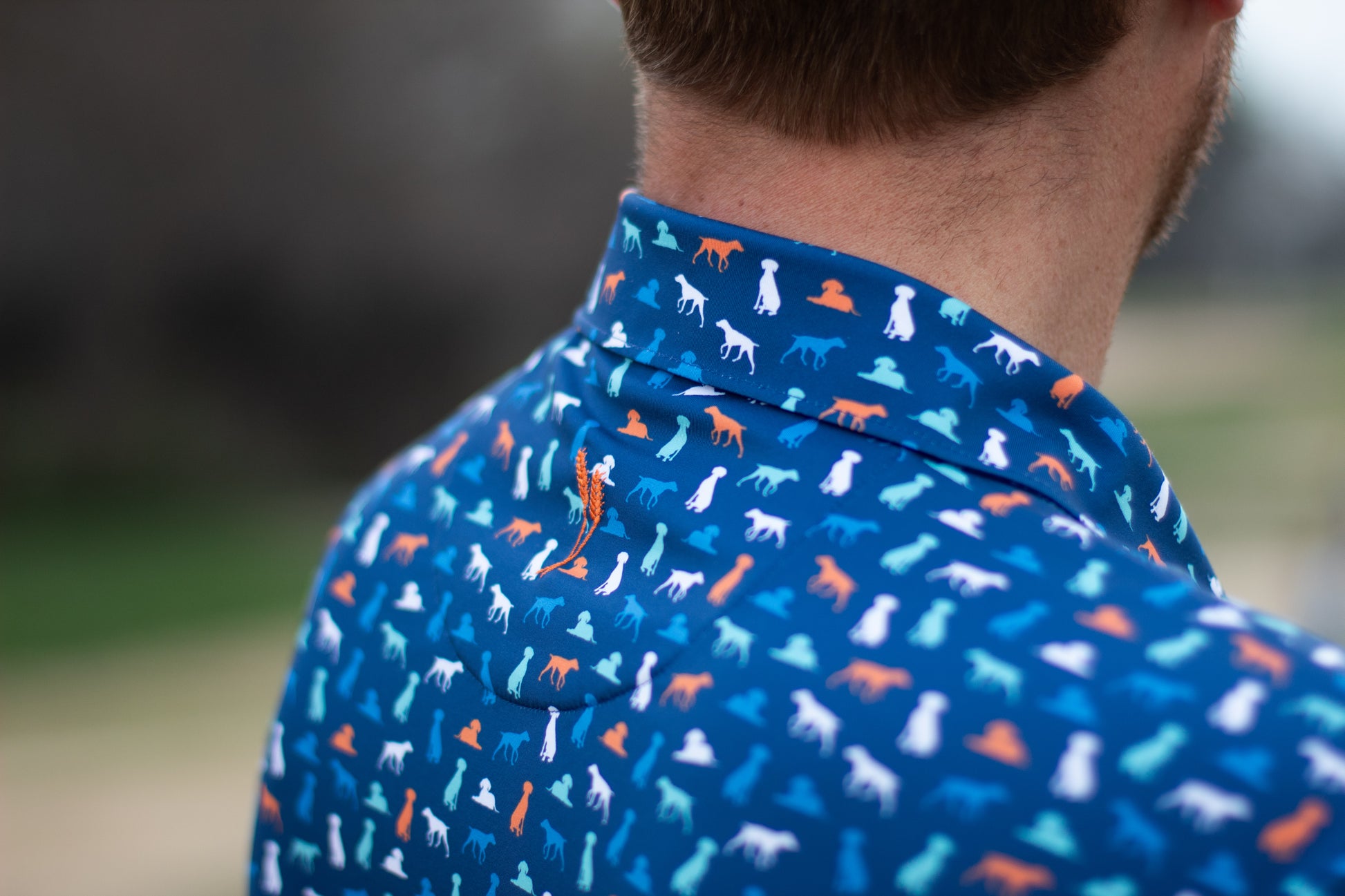 Hard Workin' Dog Men's Polo