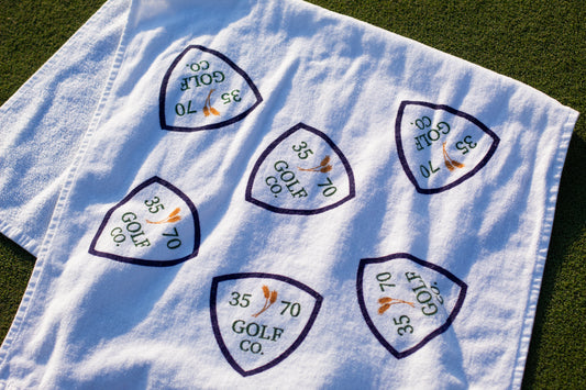 35x70 Golf Co. Dancing Caddy Towel
