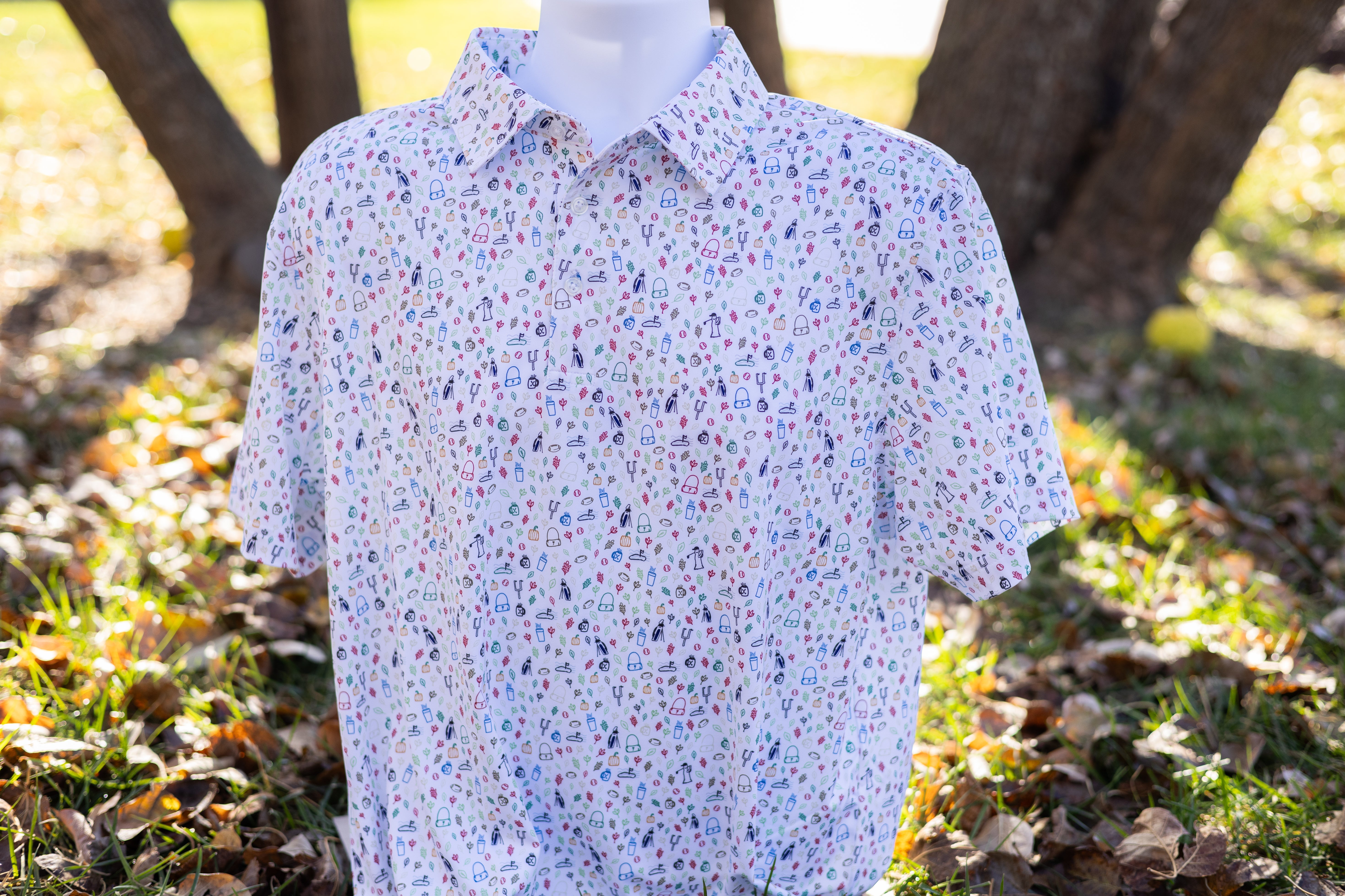 Fall Ball Men's Polo – 35x70 Golf Co.