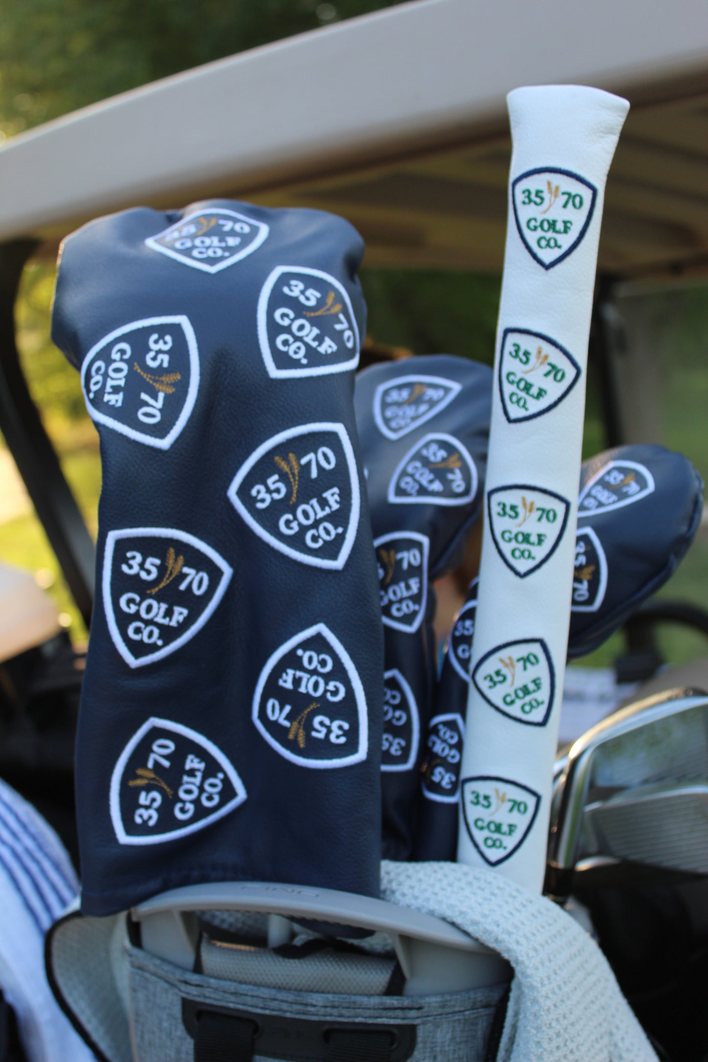 35x70 Golf Co. Dancing Shield Headcover