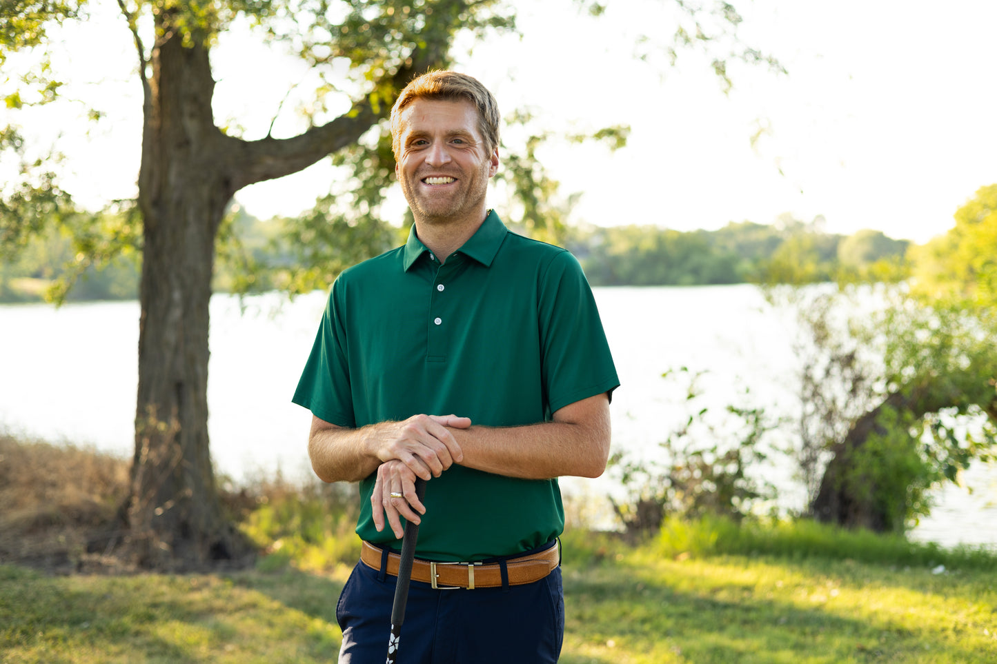 Solid Men's Polo