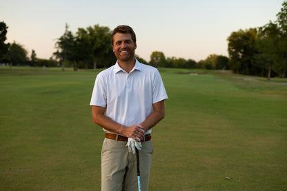Open Road Stripe Men's Polo
