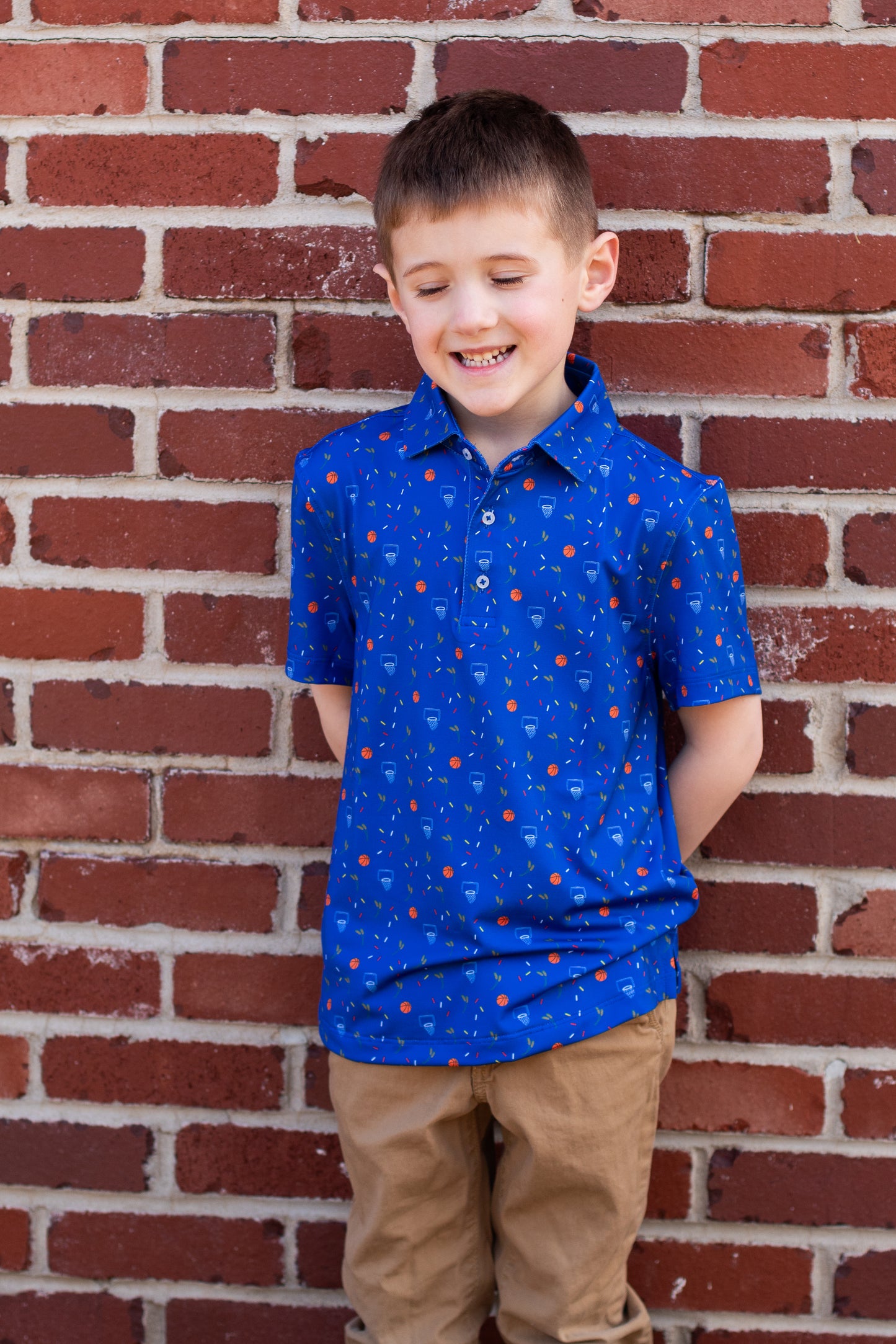 The Hardwood Kids' Polo